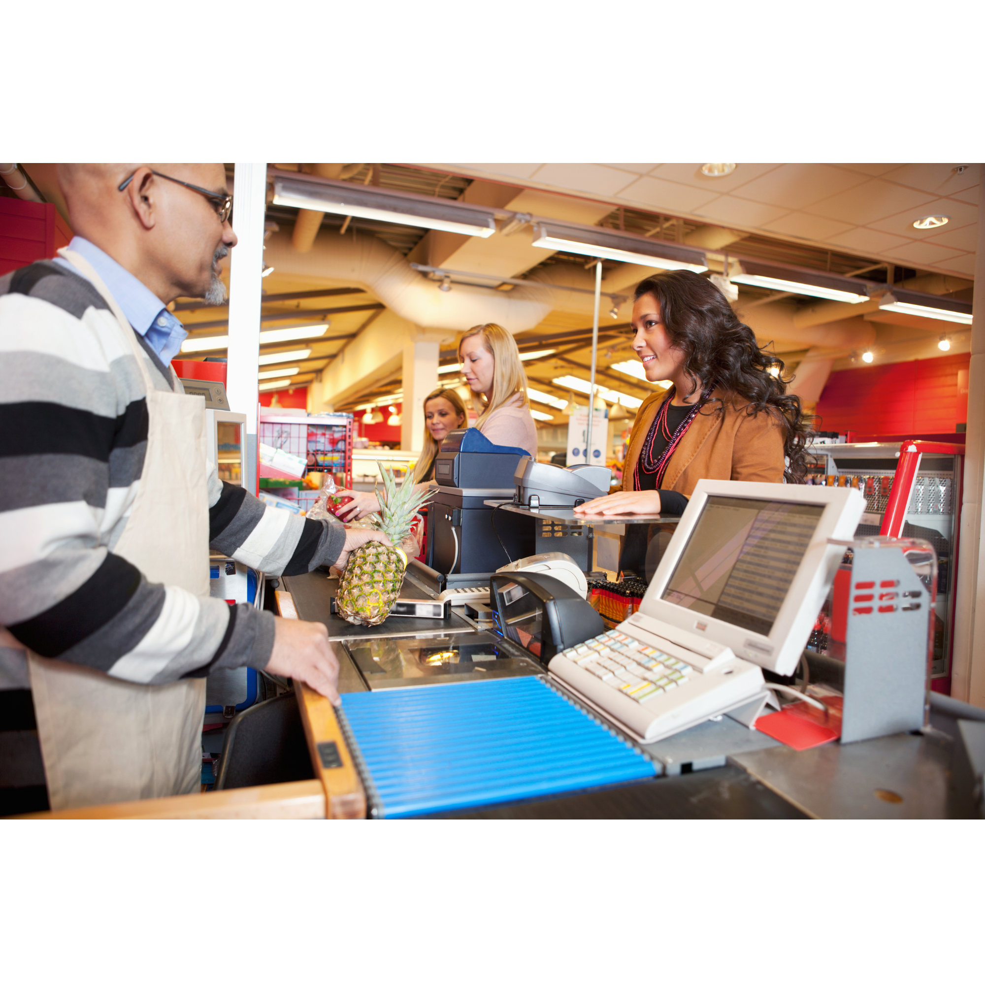 Grocery store checkout